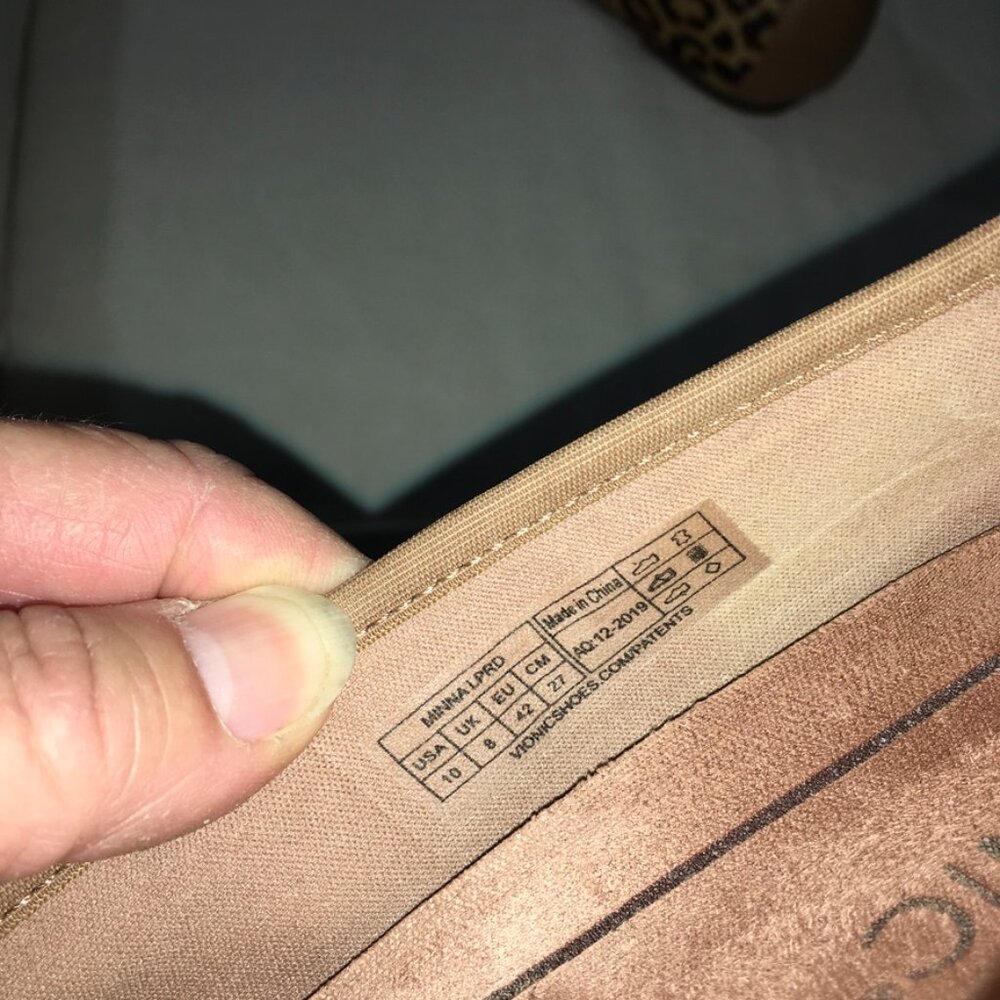 Vionic Minna Ballet Flats Calf Hair Leopard Print - Picture 5 of 6